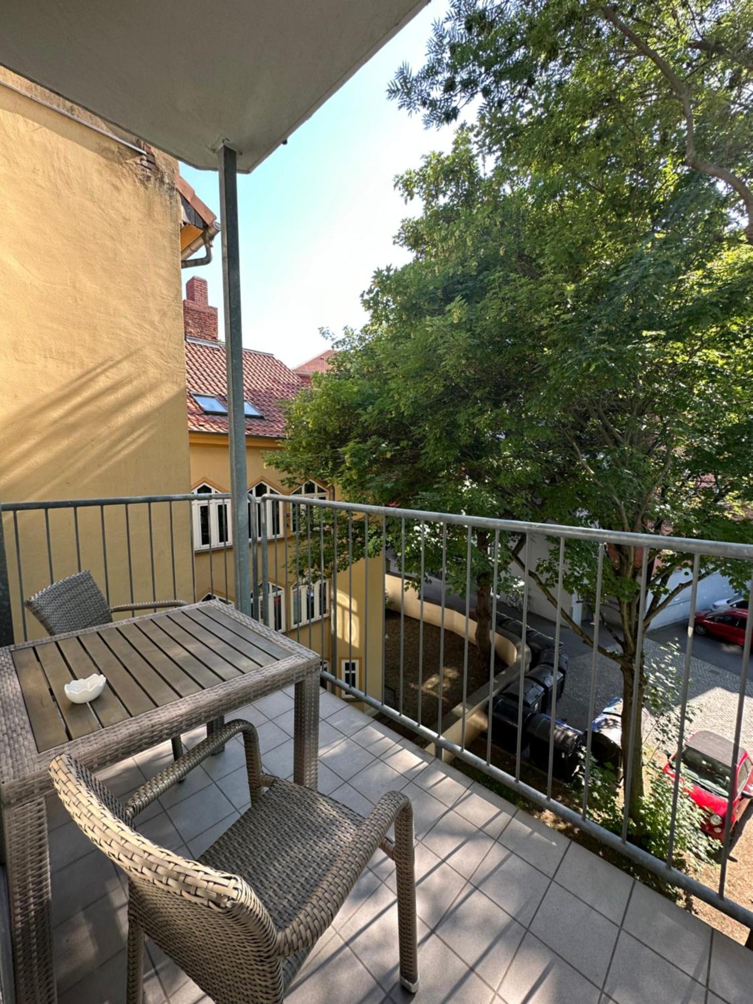 Komfortables Appartement Zentral Gelegen Erfurt Eksteriør bilde